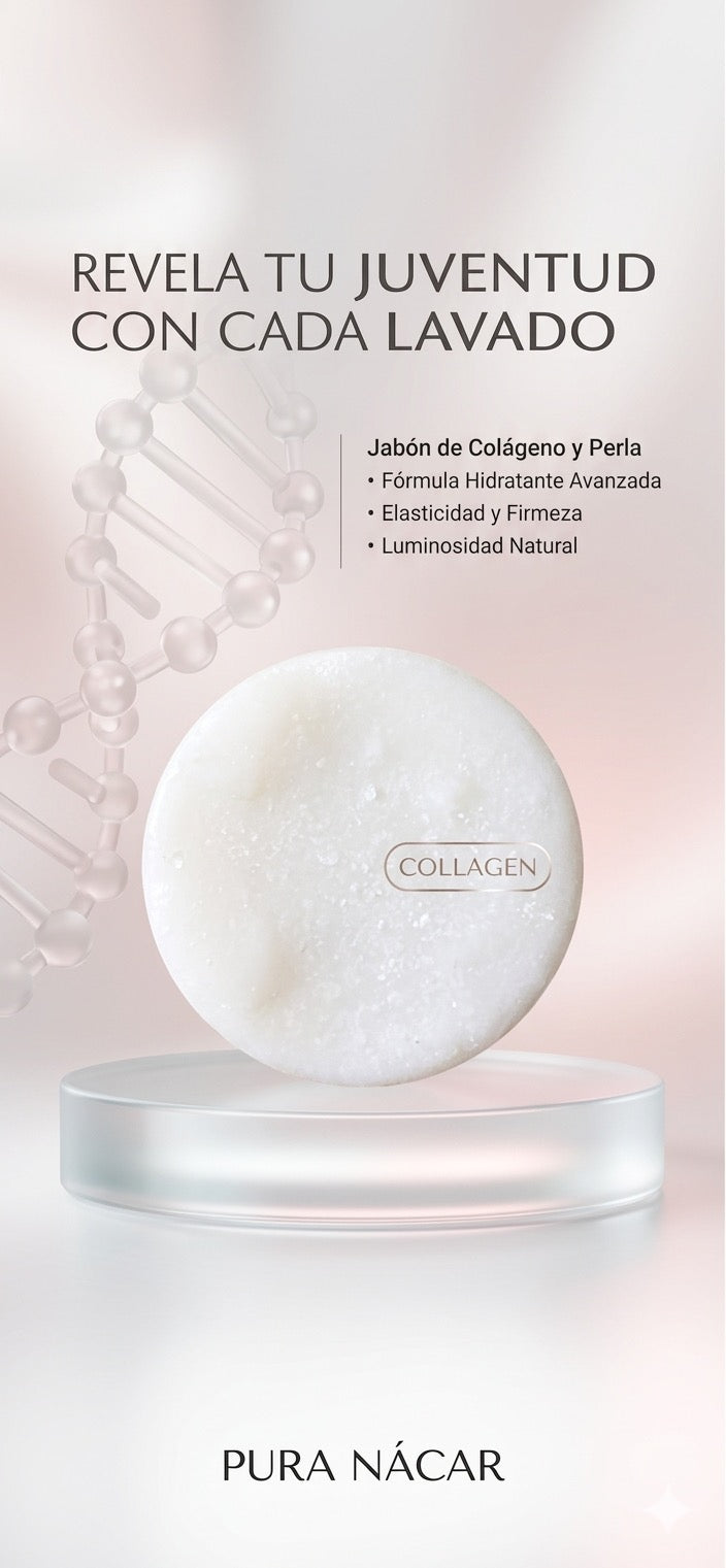 Jabón de colageno puro