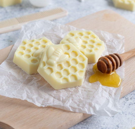 Jabon de leche de cabra, miel, colágeno